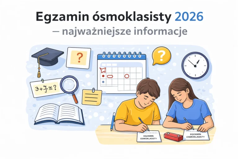 Egzamin ósmoklasisty 2026 z języka polskiego: ważna zmiana w ortografii