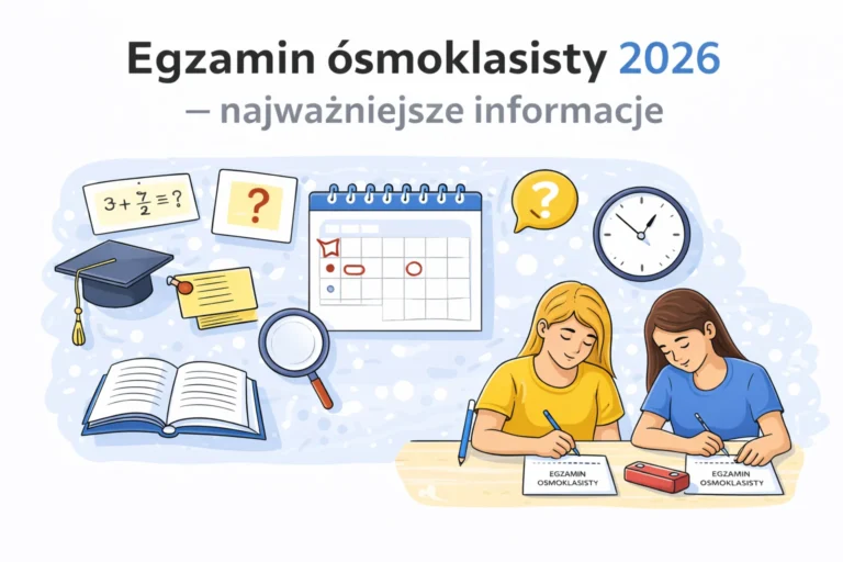 O czym pamiętać na egzaminie ósmoklasisty? Szybka checklista